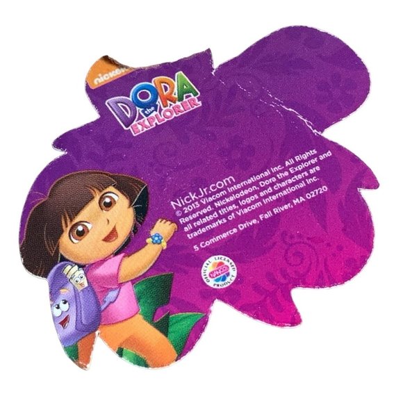 Dora The Explorer Plush Doll 13” Heart Dress/Shoes Nickelodeon Stuffed Toy 2013 - Picture 10 of 10